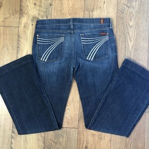 7 for All Mankind  Dojo Flared Denim Jean